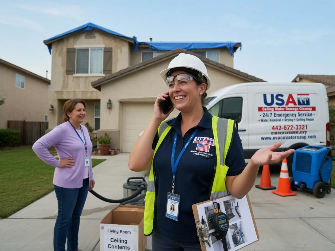 Ceiling Water Damage Restoration Letts, IA FAQs